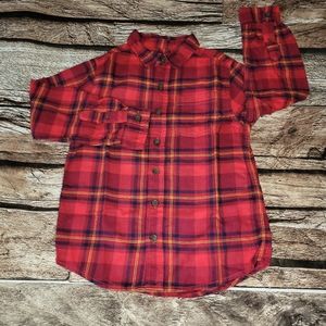 Cat & Jack Heavy Cotton L/S Button Down Shirt